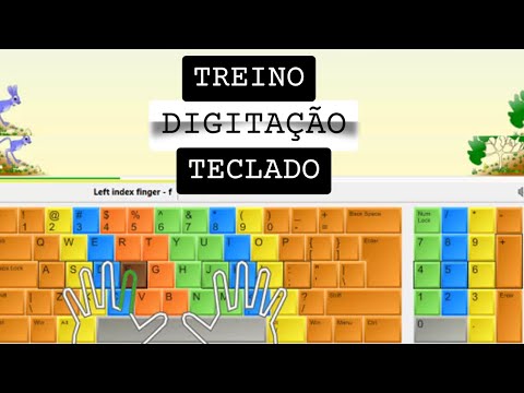 Software Tutor de Digitação Gratuito, Aprenda a Digitar com Prática, Lições  e Jogos