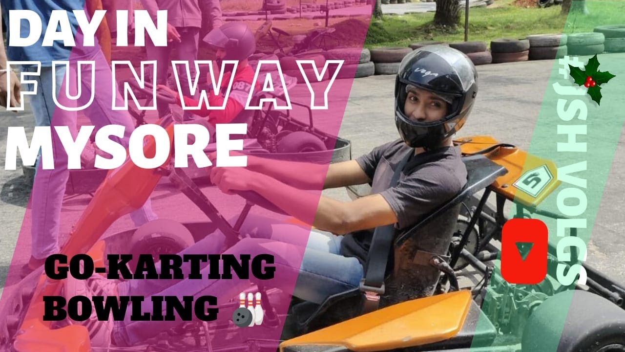 FUNWAY VLOG || GO-KARTING , BOWLING , ARCADE||