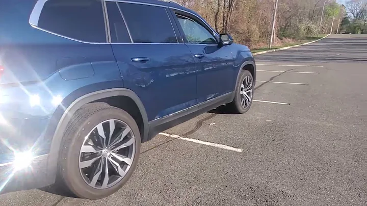 Volkswagen Atlas vr6 with resonator delete, removed fake exhaust tips