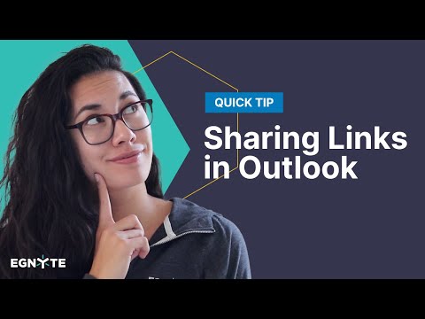 Sharing Links in Outlook