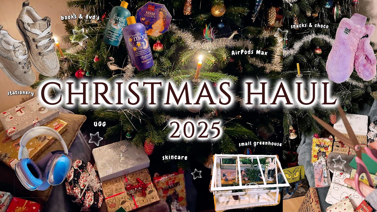 Christmas Haul 2025 🎧🎋 AirPods Max, UGGs & Skincare | クリスマスプレゼント・크리스마스선물