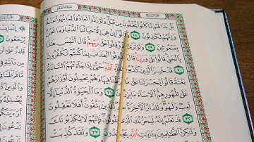سورة الانعام ربع ۲ بەشێوەی فێرکاری تعلیم القران حرف حرف سورة الانعام ربع ۲