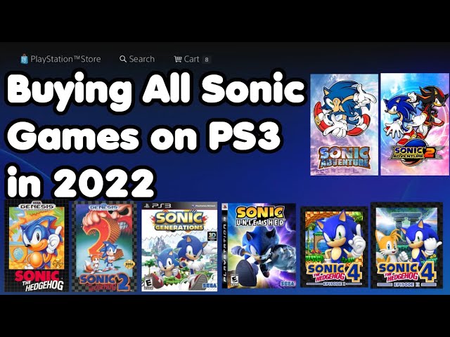 Buying Sonic Games on PS3 in - YouTube