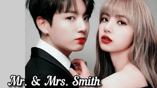 Чонгук и Лиса - Mr. & Mrs. Smith |клип|