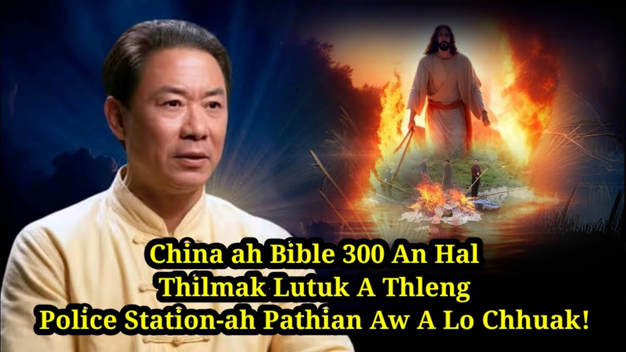 China ah Bible 300 an Hal a,Police Station-ah Pathian Aw a Lo Chhuak!