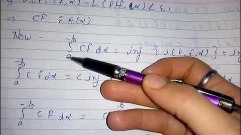 M.Sc(maths)1sem||Real Analysis||unit 1, properties of Integral:1...