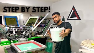 How To Screen Print For BEGINNERS Tutorial screenshot 3