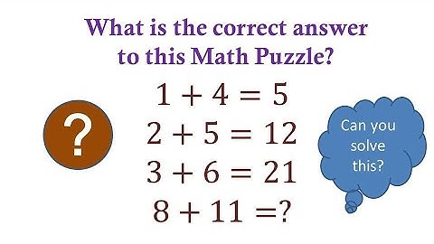 What is the correct answer to this Math Puzzle | Math Riddle | Viral Math Problem