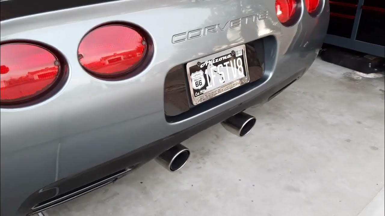 C5 corvette borla exhaust no cats! YouTube
