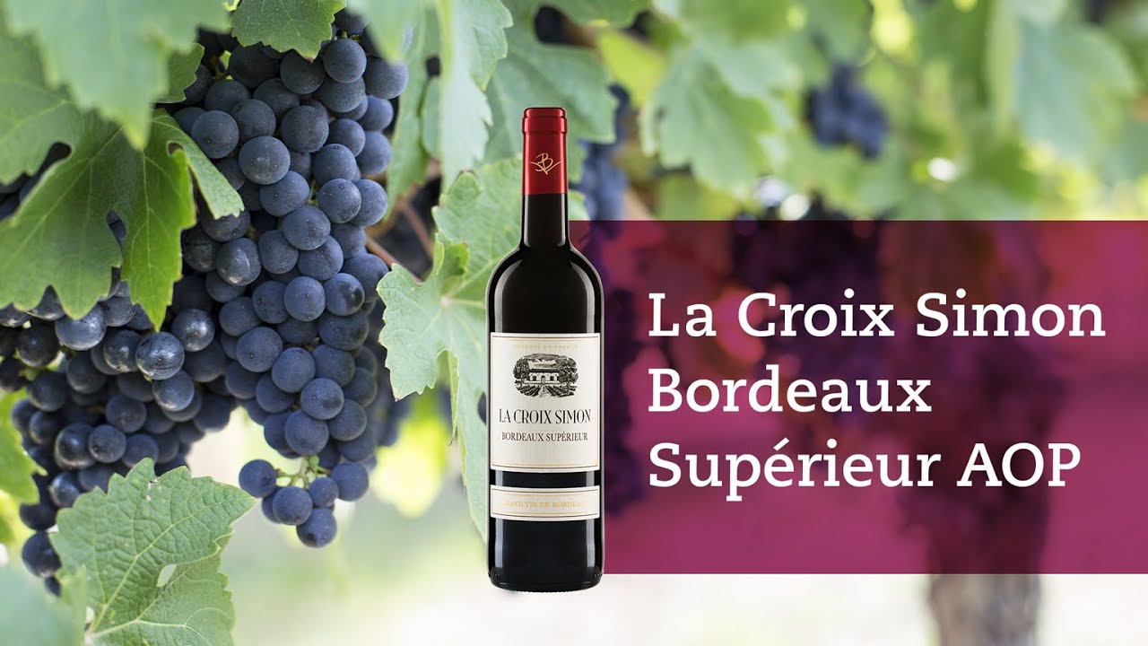 La Croix Simon Bordeaux Supérieur AOP 2021 | Vinoc