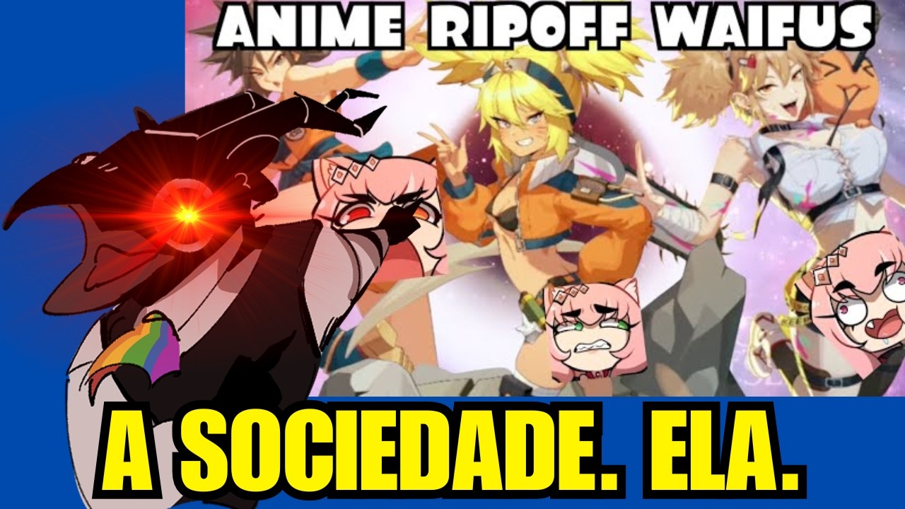 GACHA COM GENDERBEND GOONER DE PERSONAGENS DE ANIME FAZ DANAEL CORINGAR E REPENSAR SUA VIDA