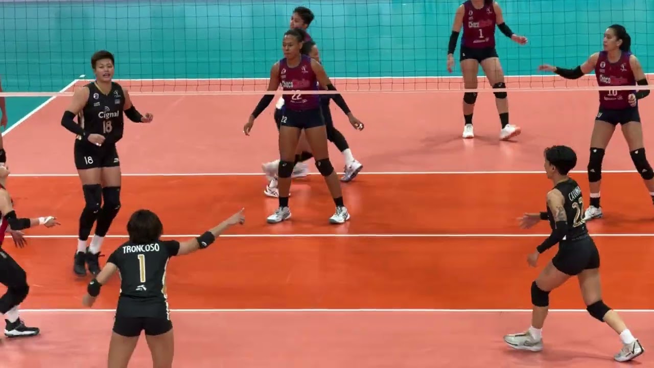 Lots of exciting moments you don’t want to miss! #PVL #VolleyballWorld #CIGNAL #CMFT #Chocomucho