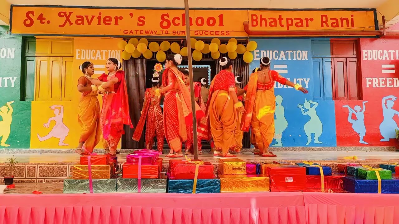 Welcome Dance by Girls #dance #india #school