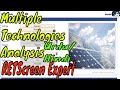 Multiple Technologies Analysis | RETScreen | Urdu/Hindi