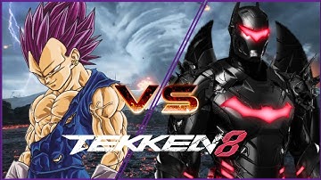 Ultra Ego Vegeta vs Hellbat (Dragon Ball Super vs DC Comics) - Tekken 8
