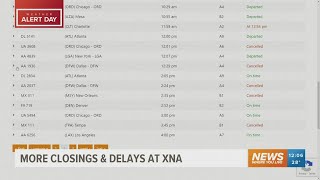 More closings & delays at XNA