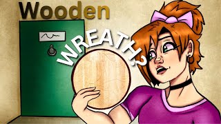 Making a Wooden Wreath For My Front Door!