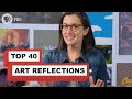 My Top 40 Art Reflections