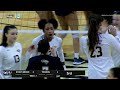 #CAAChamps Volleyball Match 1: Towson 3, SBU 1