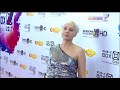 Ирина МИРОНОВА на красной ковровой дорожке Реальной премии MusicBox 2017