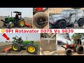    problem    swaraj  9ft rotavator jd5075e vs sumit 5039  miss u nishu bhai