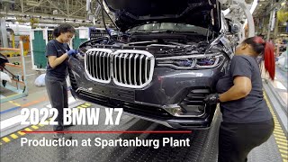 2022 BMW X7 PRODUCTION LINE | BMW Factory in Spartanburg | How BMW Car is Made