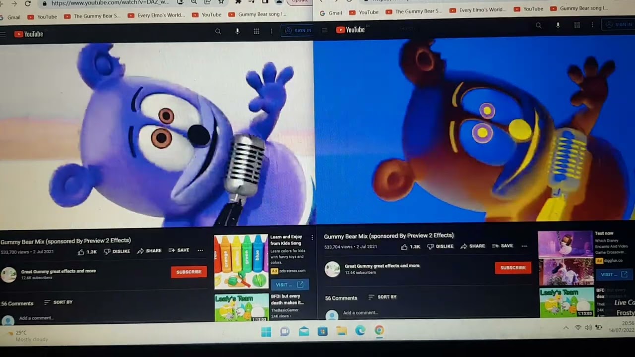 Gummy Bear Mix (Inspired By Preview 2 Effects) Combined