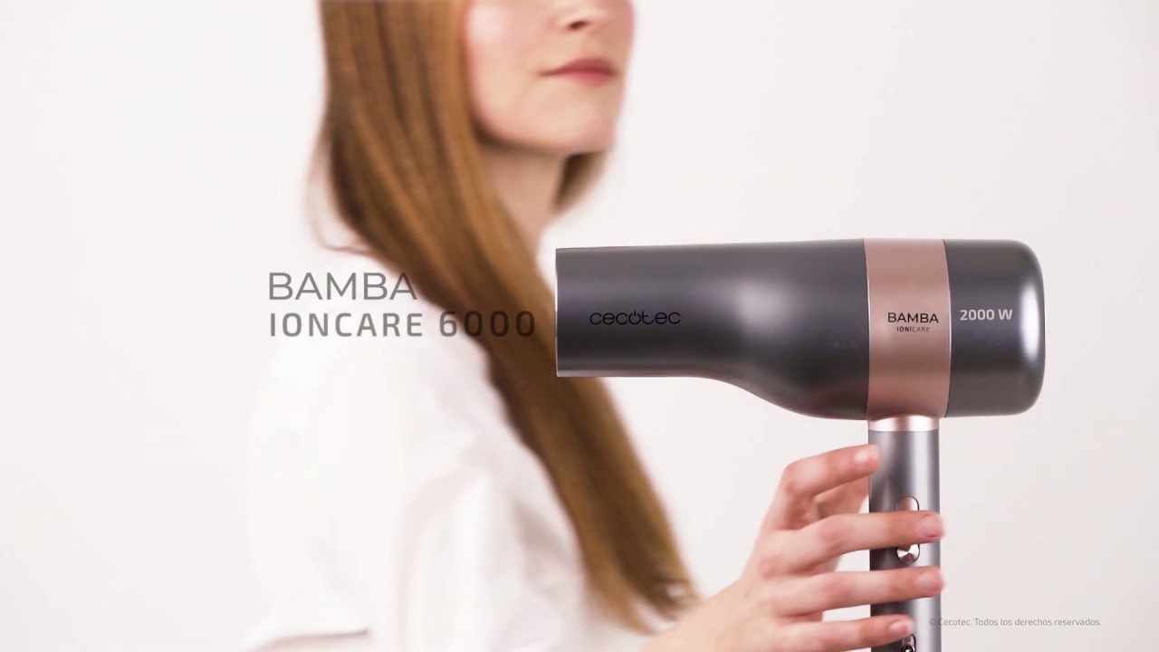 Secador de pelo Bamba IoniCare 6000 Rockstar Vision - YouTube