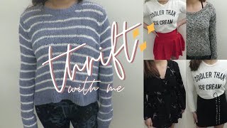 THRIFT WITH ME | ukay-ukay mini-haul at plato's closet