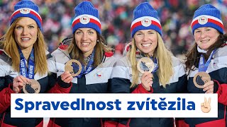 Biathlon Women’s 4x6km relay got medal after 9 years because of Russian doping 🥉