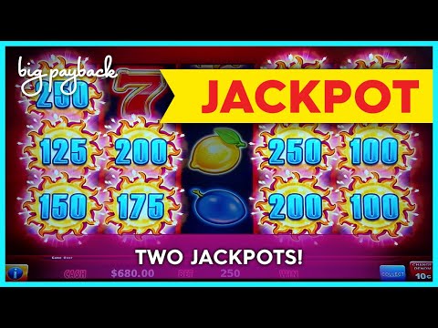 TWO JACKPOT HANDPAYS! Very Cherry Slot - WHOA, THAT JUST HAPPENED?!