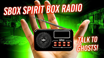 How to use the SBOX Spirit Box for Ghost Hunting