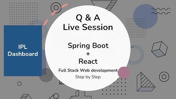 IPL Dashboard series   Q & A Session