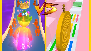 Giant Rush Vs Layers Roll : All Levels Gameplay Walkthrough -Level 1-9999 New Update Android, iOS #2