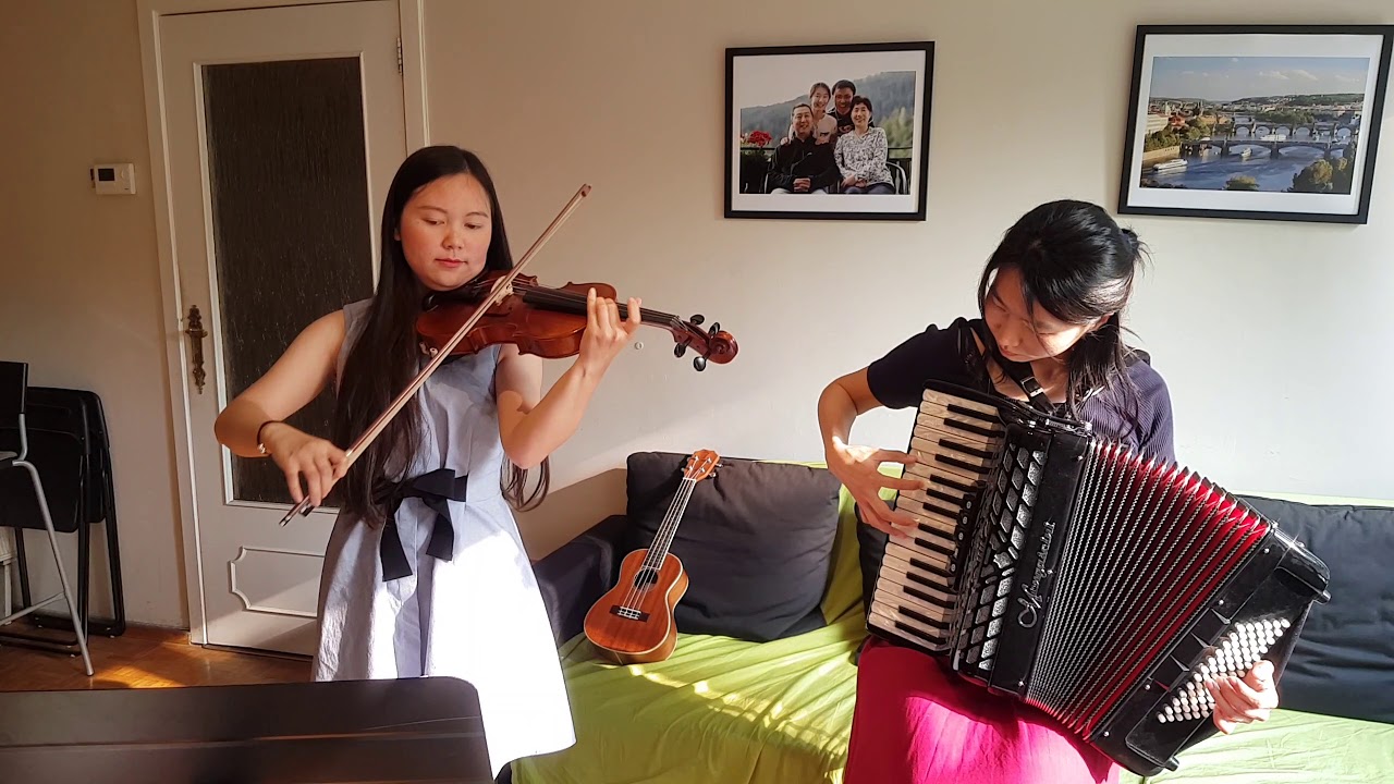 La Valse d'Amelie 天使艾米丽主题曲 LiLLY Ghent (Violin and Accordion duet