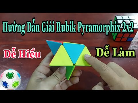 Video Hướng Dẫn Giải Rubik Pyramorphix 2x2 - Tam Giác 2x2 (... - youtube