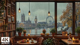 Download Lagu Cozy England Coffee Shop in the Rain ☕🌧️ Gentle Jazz Music \u0026 Rain Sound for Studying, Working MP3 Download Lagu Cozy England Coffee Shop in the Rain ☕🌧️ Gentle Jazz Music \u0026 Rain Sound for Studying, Working MP3