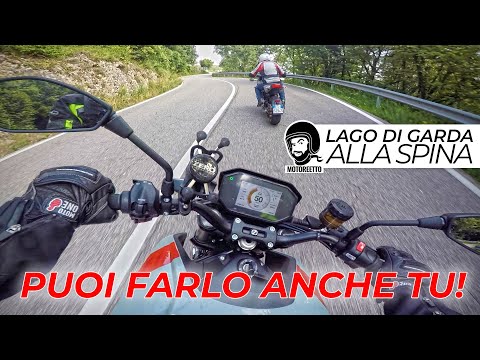 Giro in moto sul Lago di Garda in... elettrico!