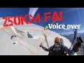 250 km paragliding xc flight  with voicover on flight tactics