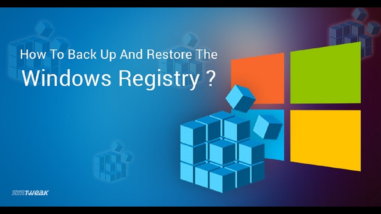 windows 10 restore registry