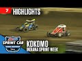 USAC Indiana Sprint Week at Kokomo Speedway 7/29/25 | Highlights
