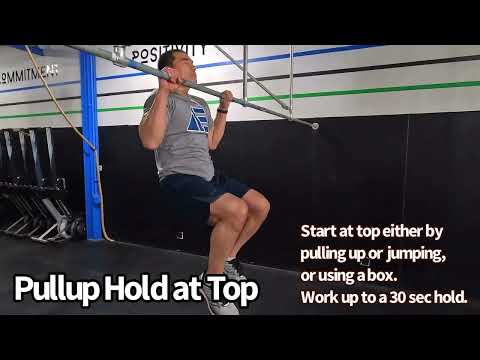 PULL-UPS -  HOLD AT TOP