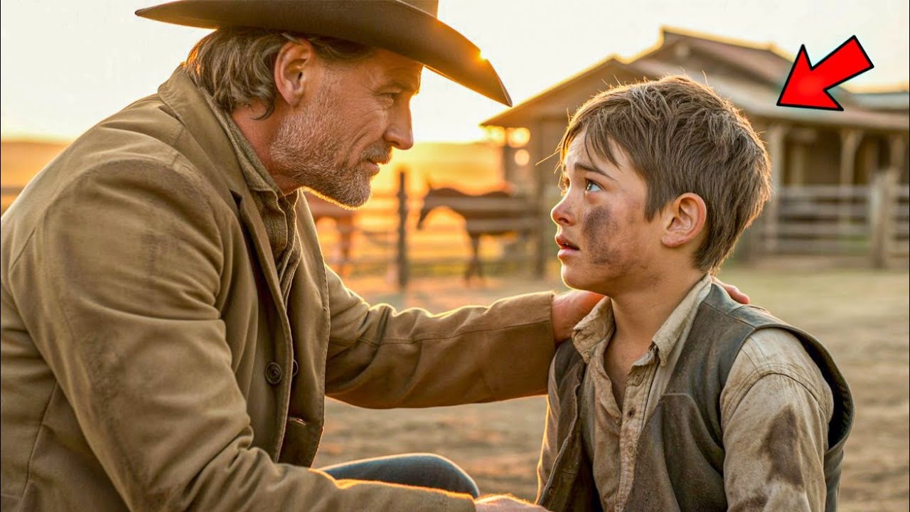 “Can You Forgive Me?” The Boy Asked — The Rancher Bent Down… And Became His Guardian
