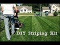 Lawn Striping - DIY Striping Kit Build and Demonstration
