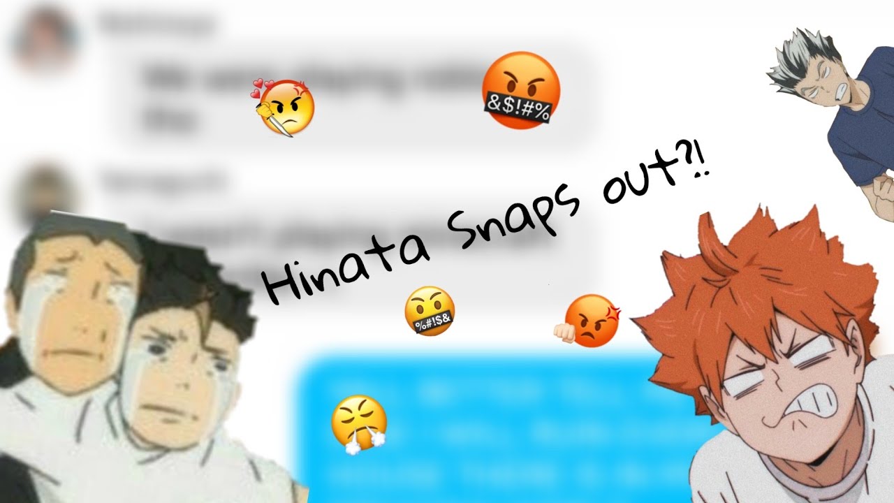 Haikyuu Groupchat - Hinata snaps out?! + Kenma