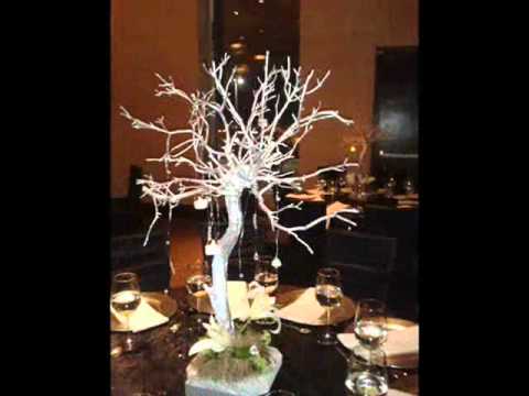 Centros de mesa para bodas y xv años,decoracion con telas y ...