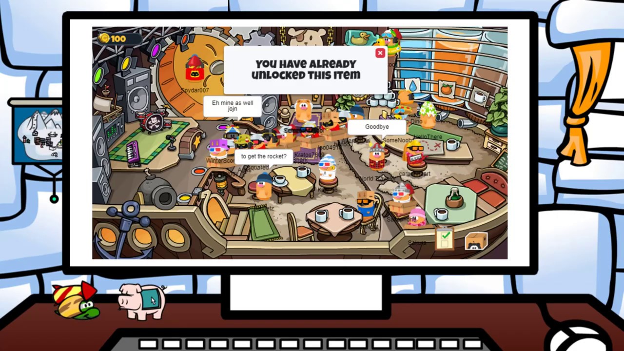 Box Critters: New Previously Unlocked Item Message