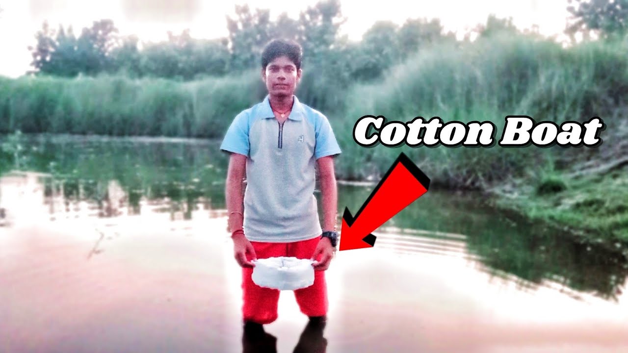 कपासको डुंगा पानीमा तैरिन्छ कि डुब्छ? 🤔| Amazing Science # Mr hackbe Experiment"