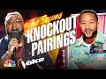 The Coaches Reveal Their Final Knockout Pairings | NBC's The Voice Knockouts 2021