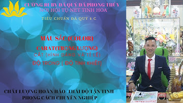 Tiêu Chuẩn Cắt Facet Kim Cương, Ruby, Sapphire, Ngọc Lục Bảo Và Đá Quý II Cường Ruby